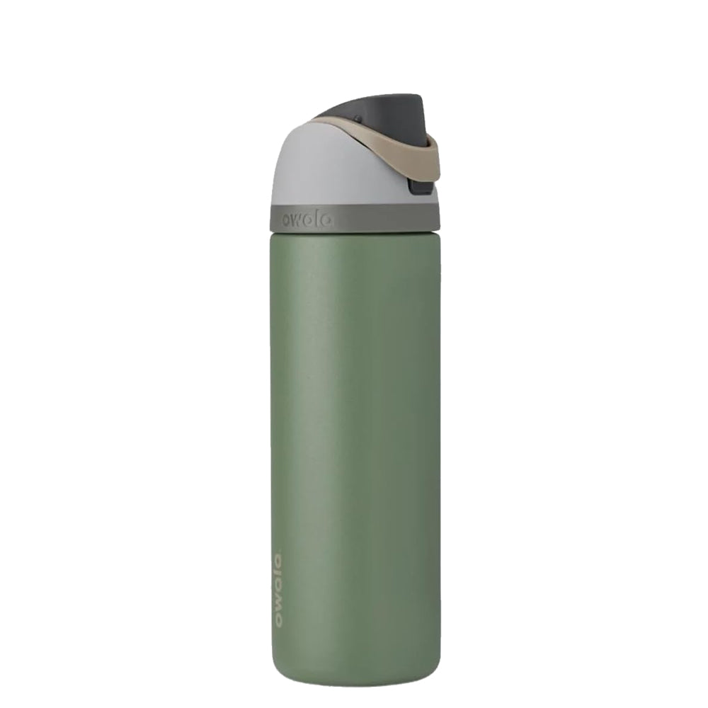 PAQUETE DE 2 TERMOS OWALA FREESIP DE ACERO 710ML AZUL Y VERDE