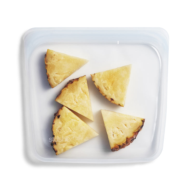 STSB00 BOLSA REUTILIZABLE DE SILICONA PARA SANDWICH CLEAR MARCA STASHER