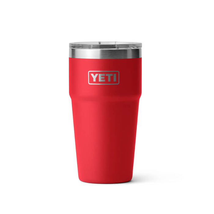 21071501387 TERMO RAMBLER 16oz STACKABLE PINT RESCUE RED MARCA YETI