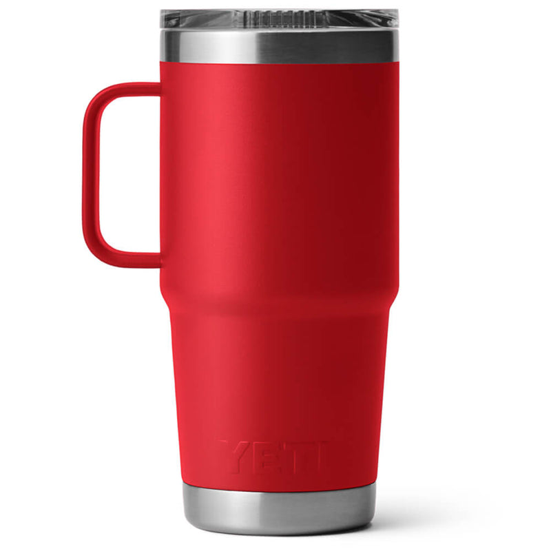 21071503878 TAZA RAMBLER 20oz TRAVEL MUG CON TAPA STRONGHOLD RESCUE RED MARCA YETI