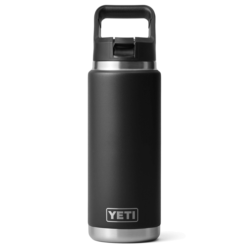 21071504106 TERMO RAMBLER 26oz STRAW BOTTLE NEGRO MARCA YETI