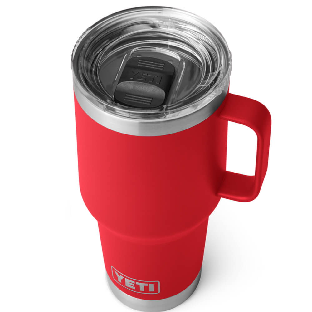 TAZA YETI 30oz TRAVEL MUG CON TAPA STRONGHOLD RESCUE RED 21071503880