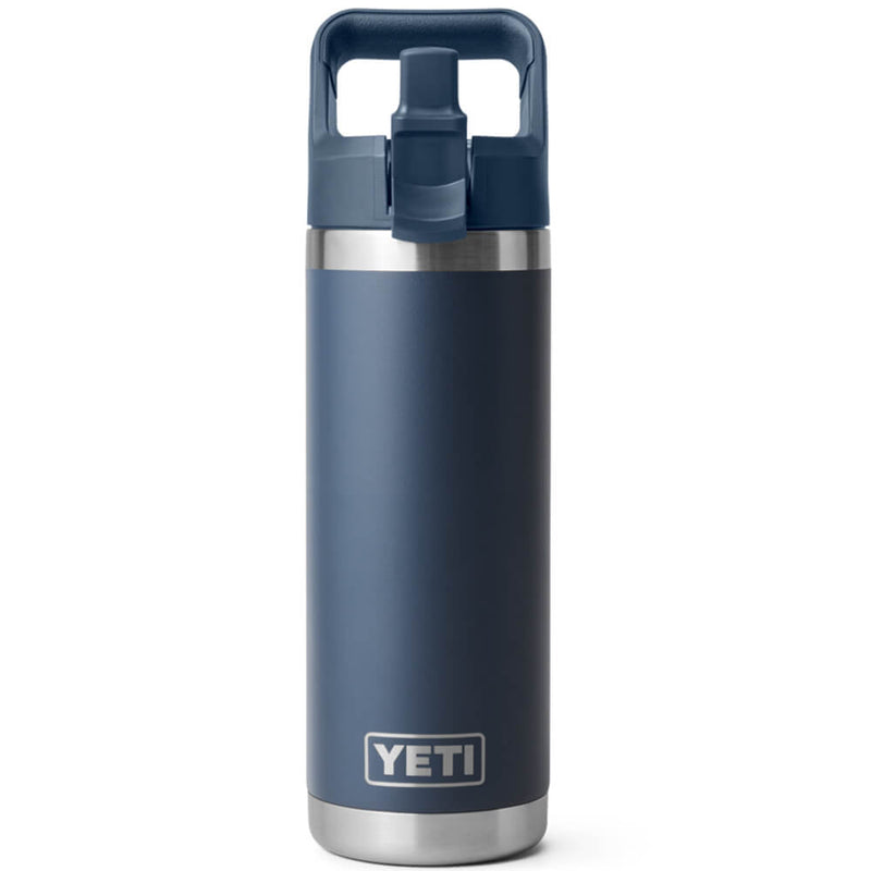 21071504084 TERMO RAMBLER 18oz BOTTLE STRAW CAP COLOR MATCHED MARINO MARCA YETI