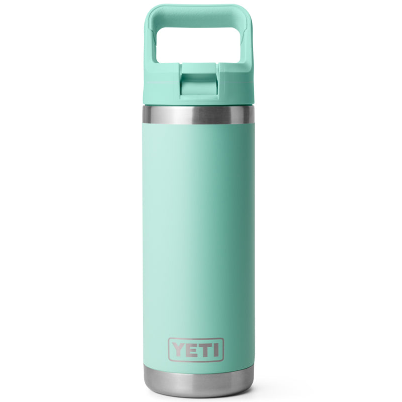 21071504085 TERMO RAMBLER 18oz BOTTLE STRAW CAP COLOR MATCHED SEAFOAM MARCA YETI