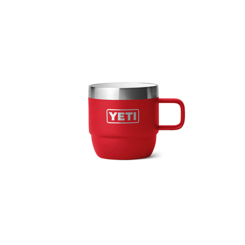 21071503793 TAZA RAMBLER 6oz STACKABLE 2 PIEZAS RESCUE RED MARCA YETI