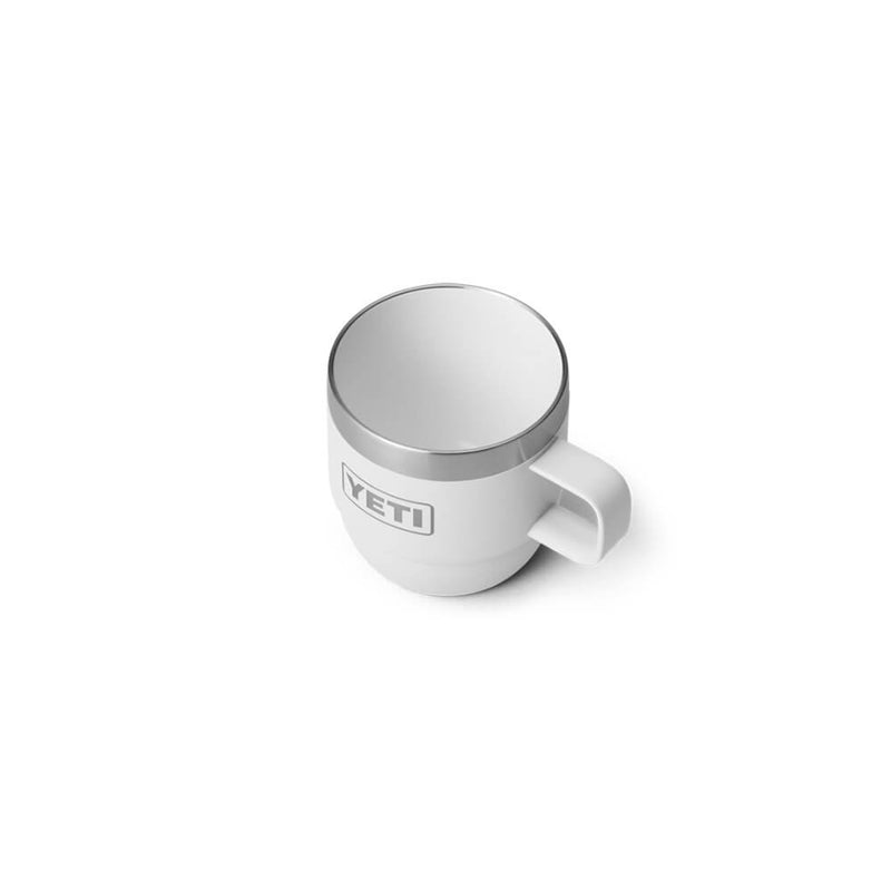 21071503791 TAZA RAMBLER 6oz STACKABLE 2 PIEZAS BLANCO MARCA YETI