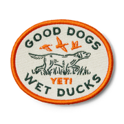 21023007833 PARCHE GOOD DOGS NARANJA MARCA YETI