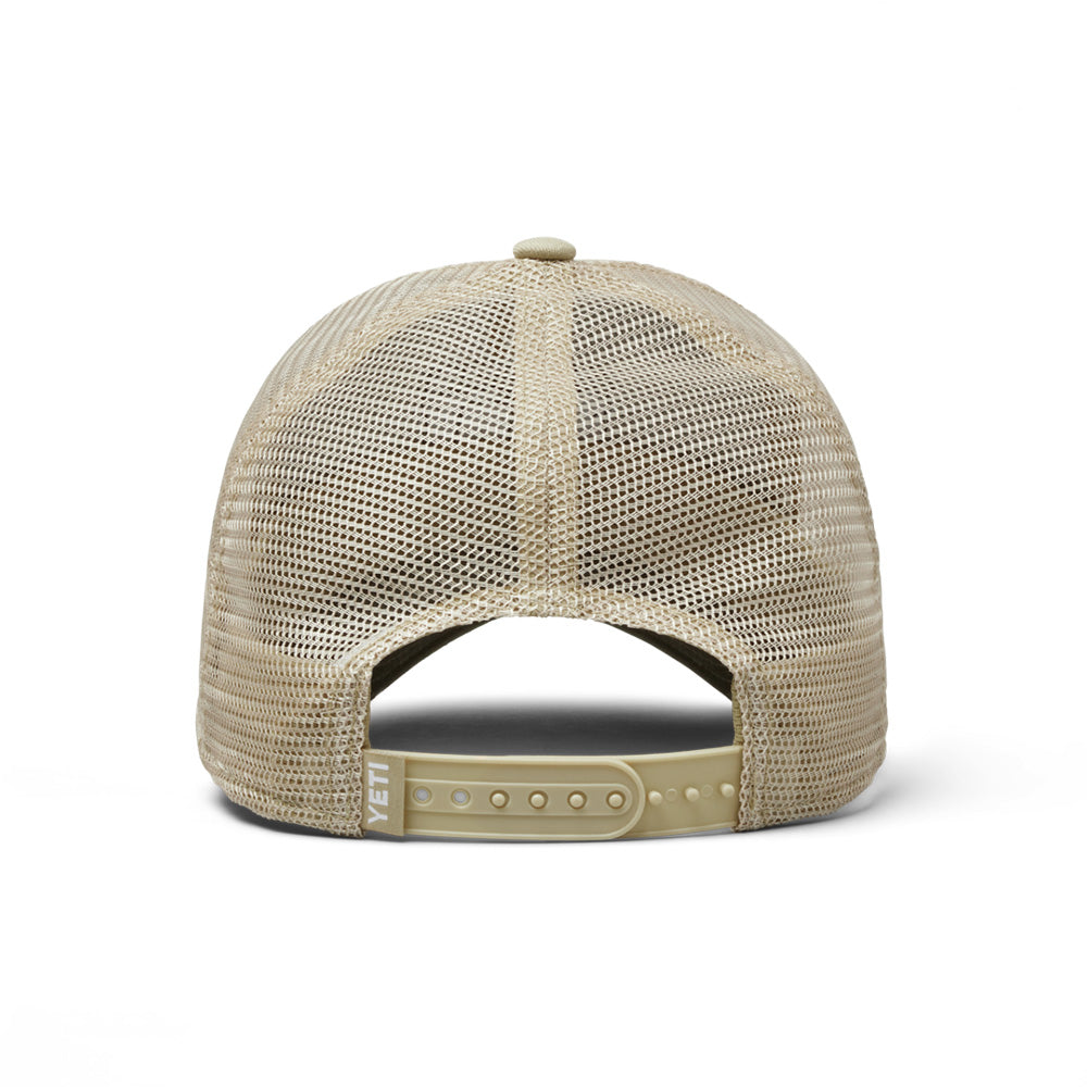 GORRA YETI TUNDRA BADGE LOW PRO TRUCKER KHAKI 21023006820