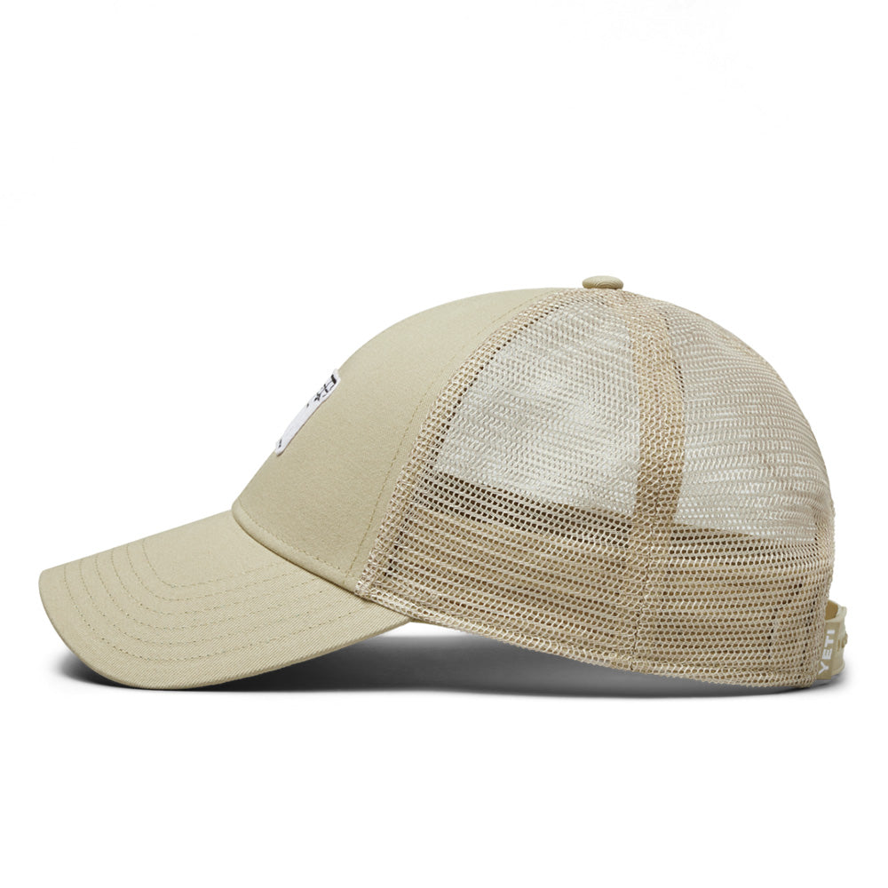 GORRA YETI TUNDRA BADGE LOW PRO TRUCKER KHAKI 21023006820