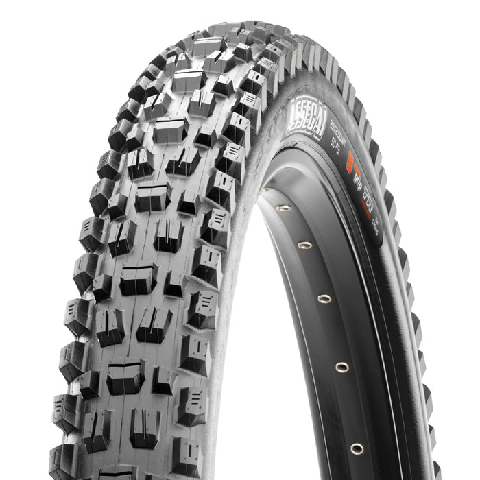 MA-ETB00064500 LLANTA ASSEGAI 29x2.50 WT 60x2 TPI 3CG/DH/TR PLEGABLE NEGRO MARCA MAXXIS