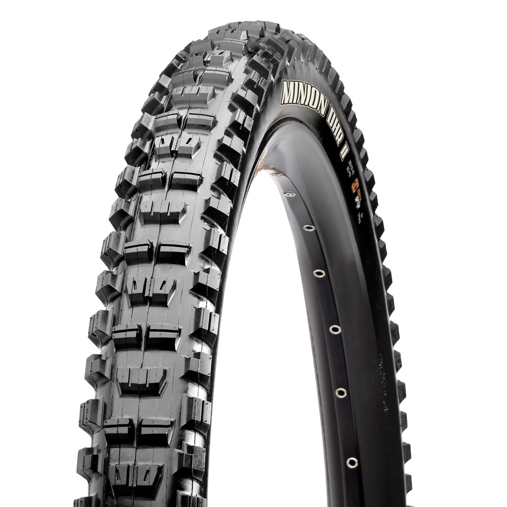 TB00112200 LLANTA MINION DHR II 29X2.4WT 120 TPI 3CT/EO+/TR PLEGABLE NEGRO MARCA MAXXIS