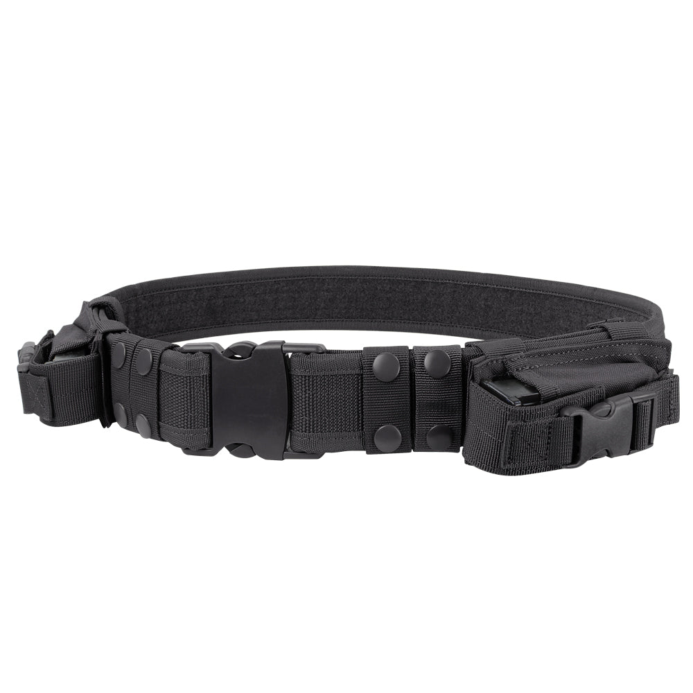TB-002 FAJILLA CON PORTA CARGADORES NEGRA MARCA CONDOR