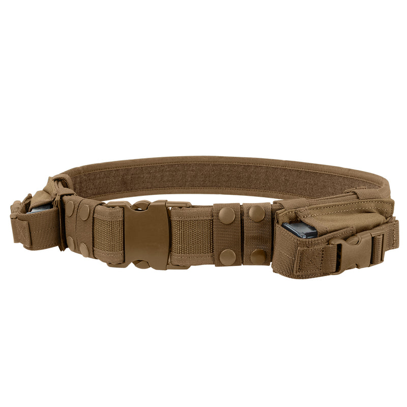 TB-498 FAJILLA CON PORTA CARGADORES COYOTE MARCA CONDOR