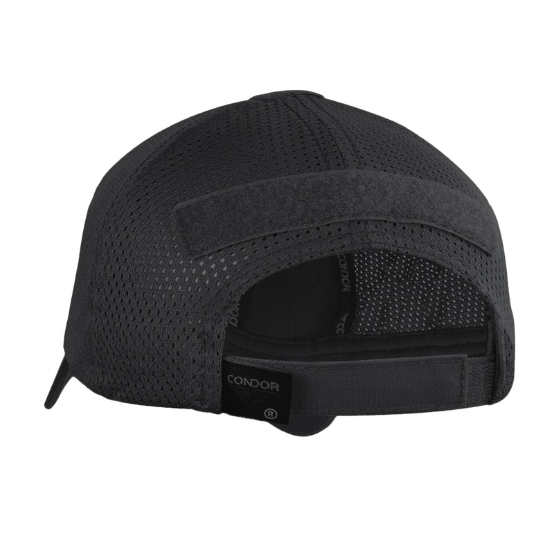TCM-002 GORRA MESH TACTICA NEGRA MARCA CONDOR