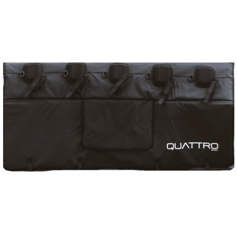 TP-01A  TAPETE PARA CAJUELA PARA 5 BICICLETAS  NEGRO MARCA QUATTRO