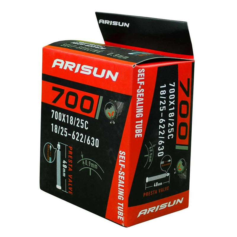 1730142 CAMARA C/SELLADOR 700x18/25 V.F 48mm MARCA ARISUN