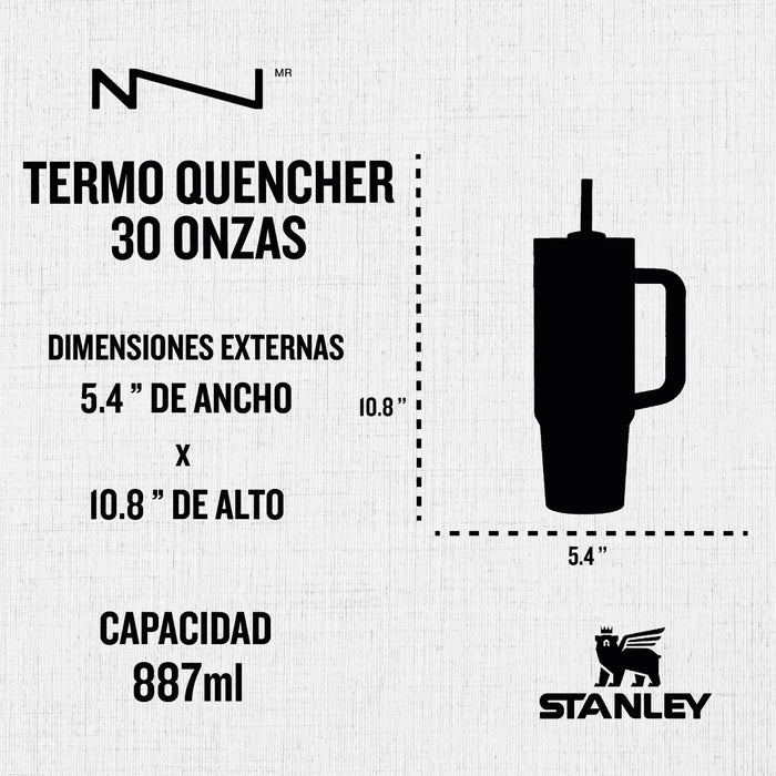 99670PT TERMO QUENCHER 30oz PASSION PINK MARCA STANLEY