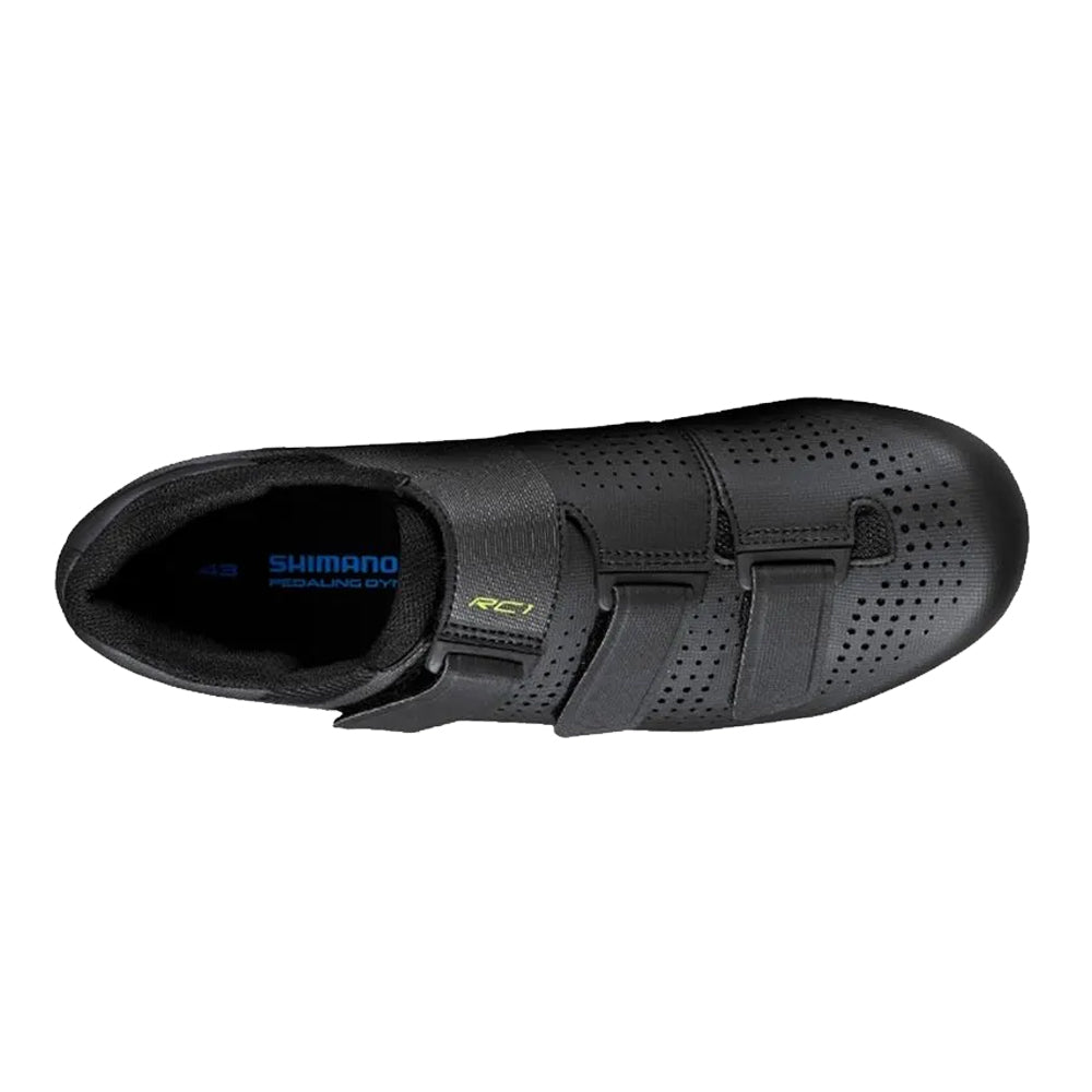 ZAPATILLA RUTA RC100 NEGRA MARCA SHIMANO