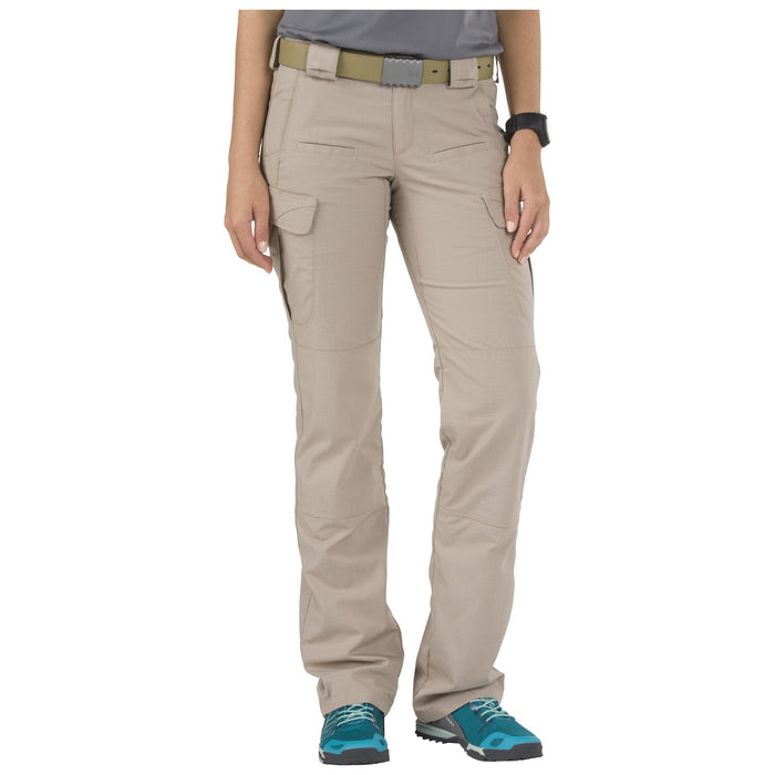 64386ABRL-055 PANTALON STRYKE LARGO PARA DAMA KHAKI MARCA 5.11 T. 6