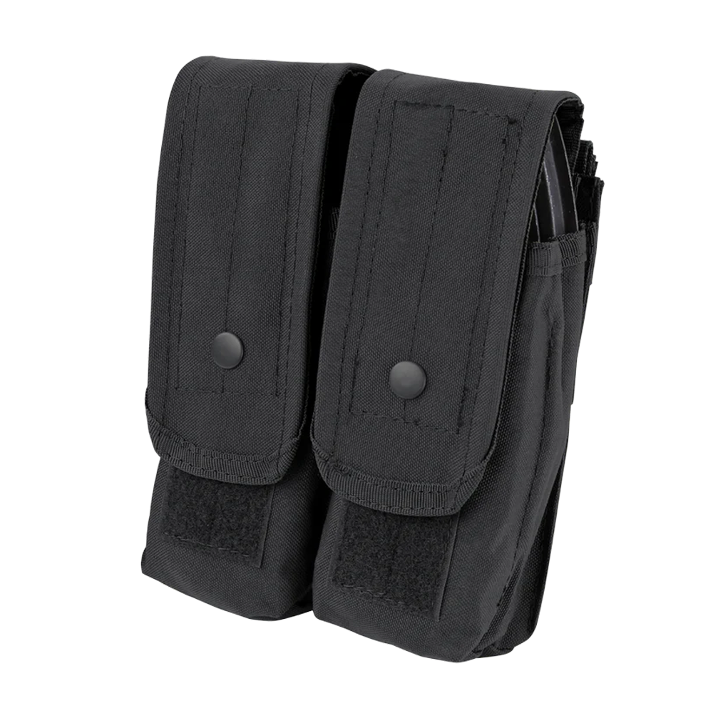 PORTA CARGADOR CONDOR DOBLE AR/AK NEGRO MA6-002