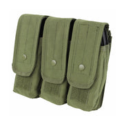 PORTA CARGADOR CONDOR TRIPLE AK/AR VERDE MA33-001