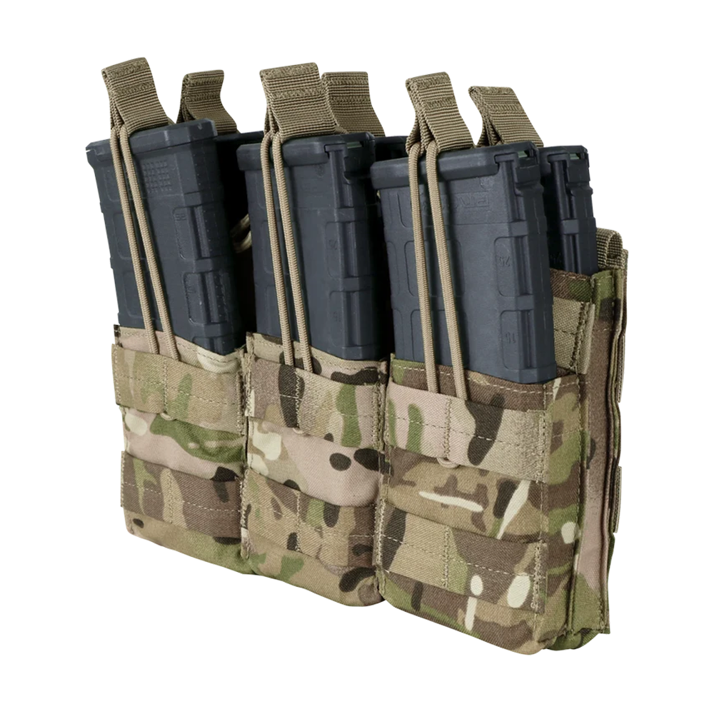 PORTA CARGADOR CONDOR TRIPLE M4 MULTICAM MA44-008