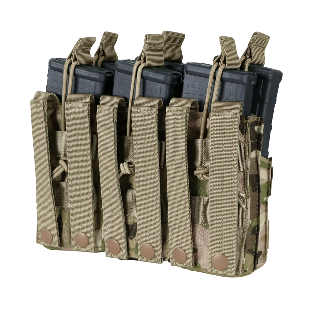PORTA CARGADOR CONDOR TRIPLE M4 MULTICAM MA44-008