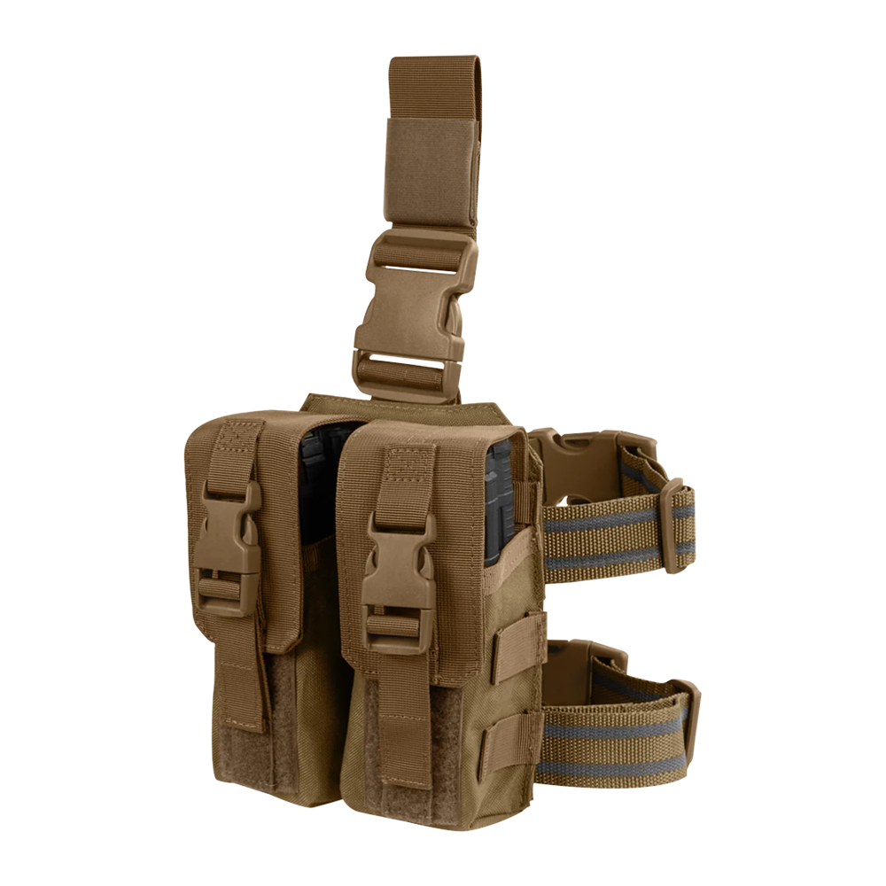 PORTA CARGADOR CONDOR DROP LEG M4 COYOTE MA65-498