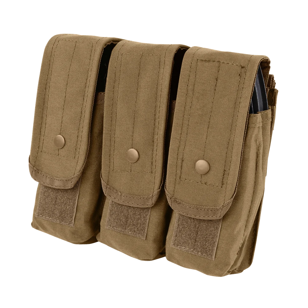 PORTA CARGADOR CONDOR TRIPLE AK/AR COYOTE MA33-498