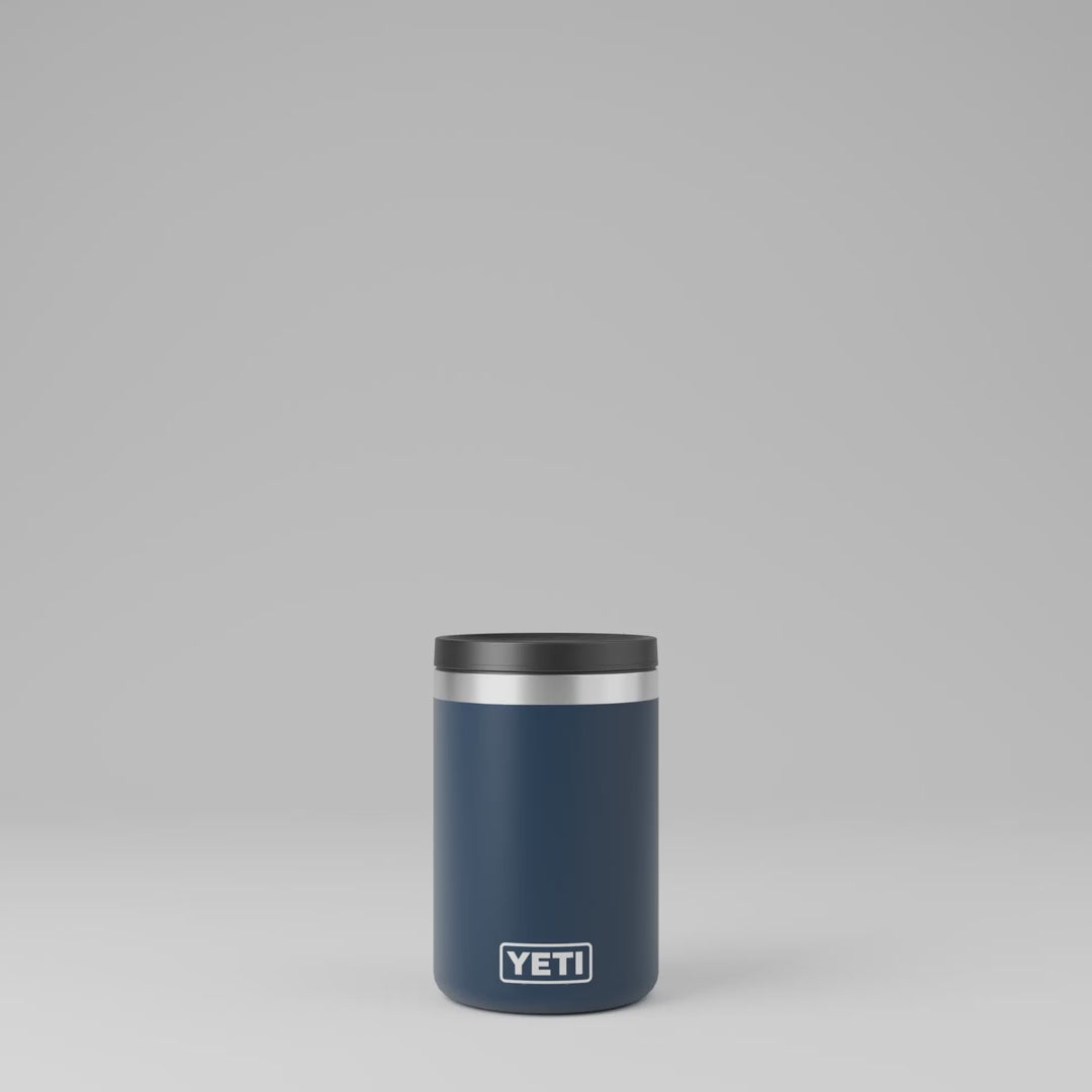 Cargar vídeo: 21071504512 TARRO RAMBLER DE COMIDA 16oz MARINO MARCA YETI