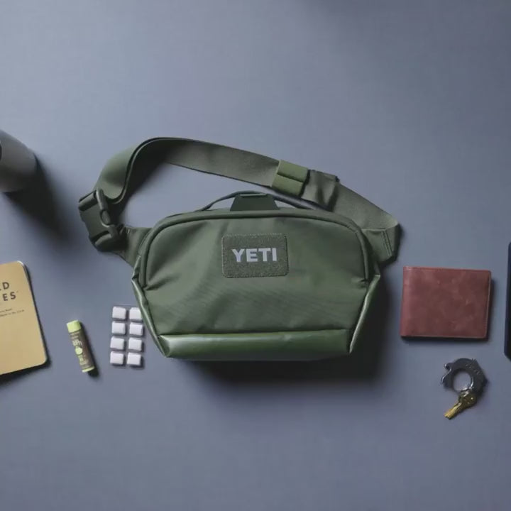 Cargar vídeo: 18060132184 BOLSA RANCHERO CROSSBODY 4L NEGRA MARCA YETI