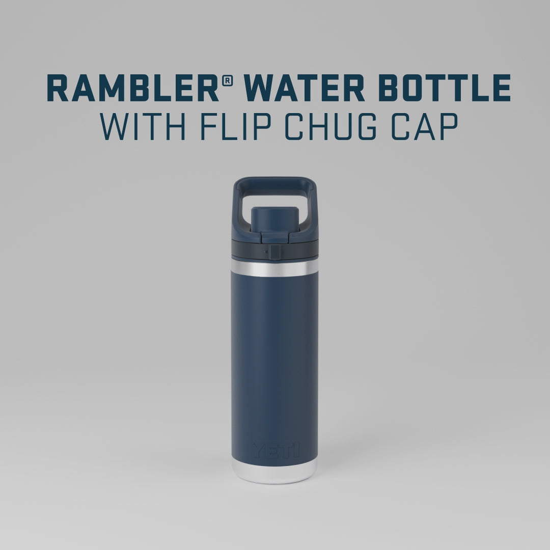 Cargar vídeo: 21071509050 TERMO RAMBLER 18oz FLIP CHUG CAP PACE PURPLE MARCA YETI