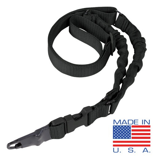 US1022-002 PORTA FUSIL DOBLE BUNGEE NEGRO MARCA CONDOR