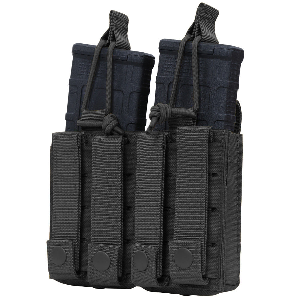 191232-002 PORTA CARGADOR DOBLE DE ARMA LARGA Y ARMA CORTA GEN II NEGRO MARCA CONDOR