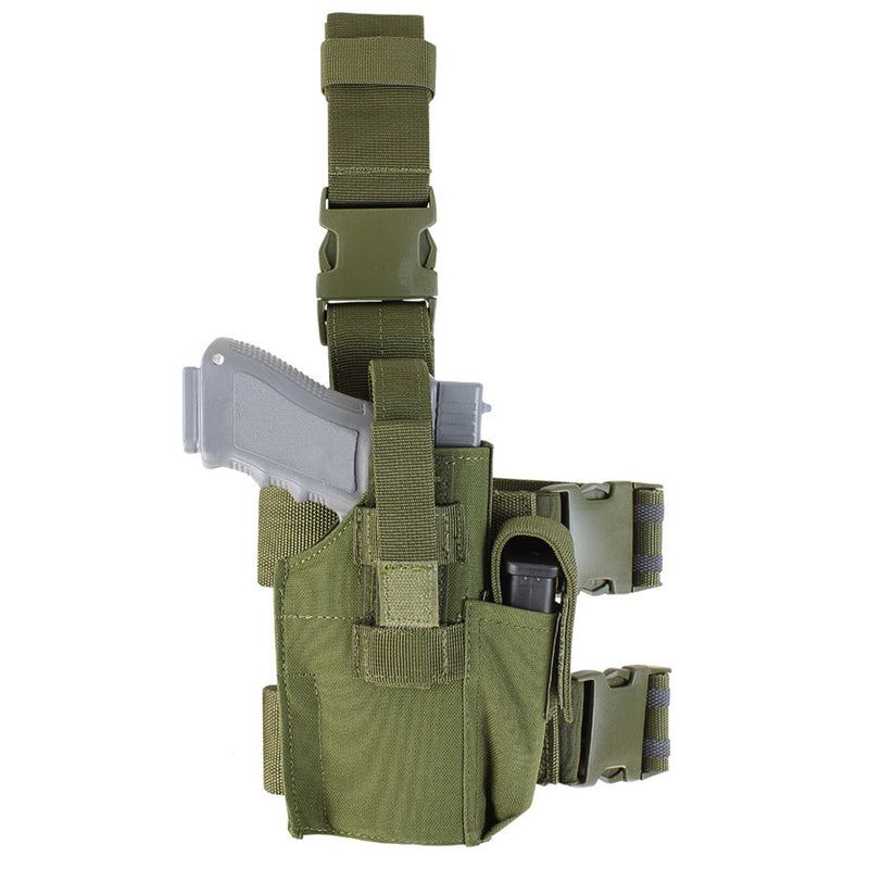 TLH-001 TACTICAL LEG HOLSTER VERDE MARCA CONDOR