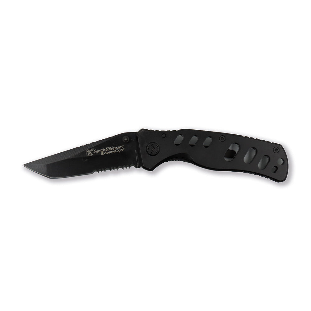SW-CK10HBS NAVAJA PLEGABLE 4.1" TANTO NEGRO MARCA SMITH&WESSON