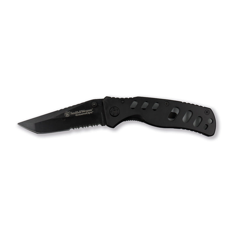 SW-CK10HBS NAVAJA PLEGABLE 4.1" TANTO NEGRO MARCA SMITH&WESSON