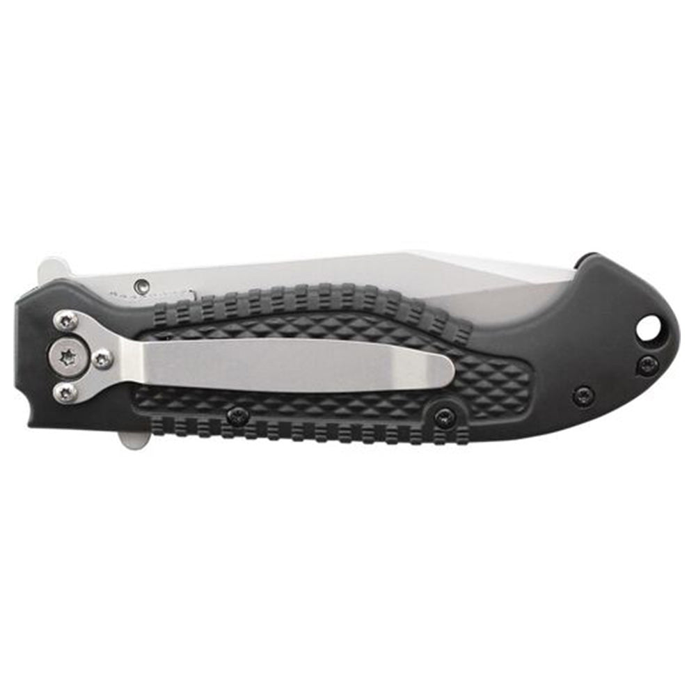 NAVAJA SMITH&WESSON PLEGABLE SPECIAL TACTICAL CON HOJA TANTO MANGO DE GOMA NEGRO SW-CKTAC