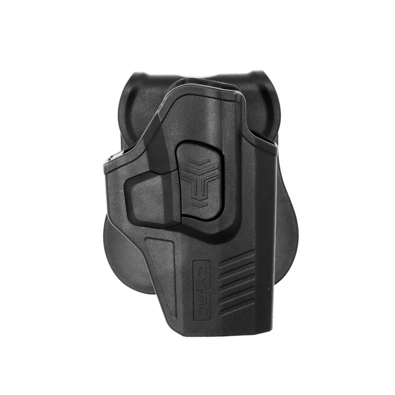 1-R4G1900 FUNDA DE POLIMERO PARA GLOCK 19 DERECHA G4 MARCA CYTAC