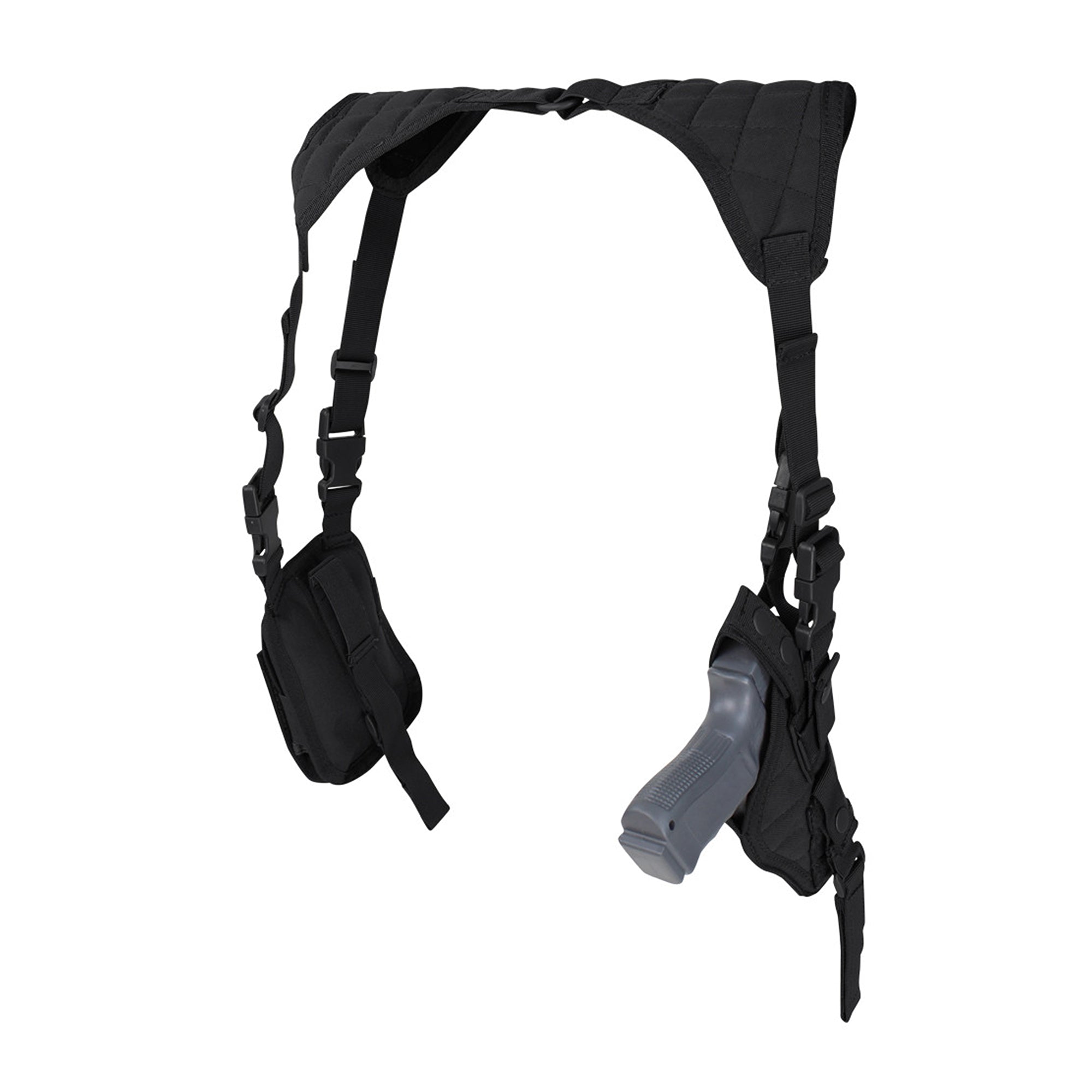 ASH-002 VERTICAL SHOULDER HOLSTER NEGRA MARCA CONDOR