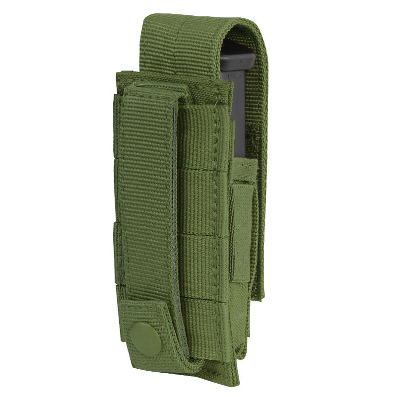 MA32-001 PORTA CARGADOR SENCILLO VERDE MARCA CONDOR